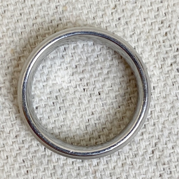Triton Stainless steel/14k band ring - Picture 2 of 6